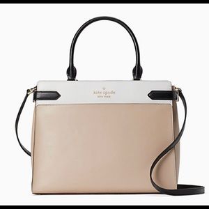 KATE SPADE STACI COLORBLOCK MEDIUM SATCHEL